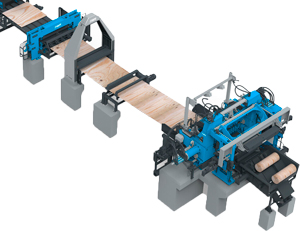 Линия по производству лущеного шпона